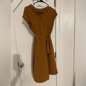 Burnt Orange Dress-lightly worn